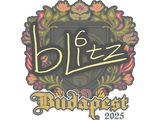 Artwork for Sticker | bLitz | Budapest 2025