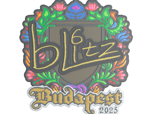 Sticker | bLitz (Embroidered) | Budapest 2025