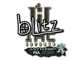 Artwork for Sticker | bLitz (Glitter) | Antwerp 2022