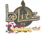 Artwork for Sticker | bLitz (Glitter) | Shanghai 2024