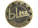 Artwork for Sticker | bLitz (Gold) | Cologne 2026