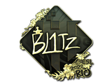 Artwork for Sticker | bLitz (Gold) | Rio 2022