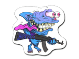 Artwork for Sticker | Blue Shark Shooter