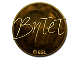 Artwork for Sticker | BnTeT (Gold) | Katowice 2019