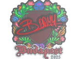 Sticker | bodyy (Embroidered) | Budapest 2025