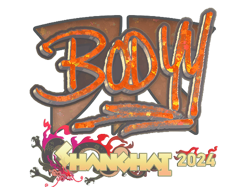 Sticker | bodyy (Glitter) | Shanghai 2024
