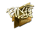 Artwork for Sticker | bodyy (Gold) | Boston 2018