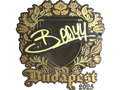 Sticker | bodyy (Gold) | Budapest 2025