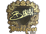 Artwork for Sticker | bodyy (Gold) | Budapest 2025