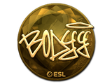 Artwork for Sticker | bodyy (Gold) | Katowice 2019