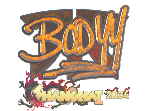 Sticker | bodyy (Holo) | Shanghai 2024