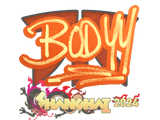 Artwork for Sticker | bodyy | Shanghai 2024