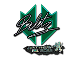 Artwork for Sticker | boltz (Glitter) | Antwerp 2022