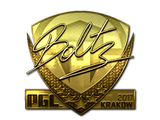 Sticker | boltz (Gold) | Krakow 2017