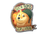 Artwork for Sticker | Bomb Doge