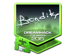 Sticker | bondik | Cluj-Napoca 2015