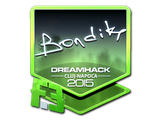 Artwork for Sticker | bondik (Foil) | Cluj-Napoca 2015