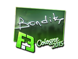 Artwork for Sticker | bondik (Foil) | Cologne 2015
