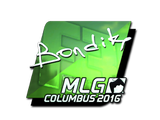 Artwork for Sticker | bondik (Foil) | MLG Columbus 2016