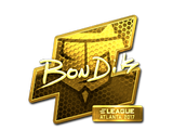Artwork for Sticker | bondik (Gold) | Atlanta 2017