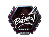 Artwork for Sticker | Boombl4 (Foil) | London 2018