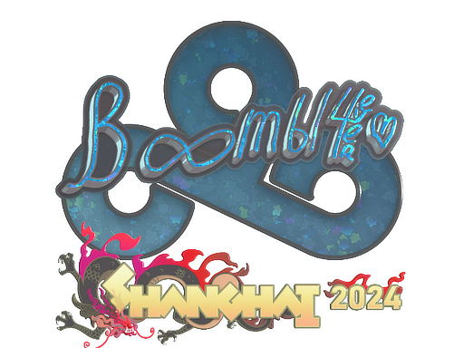 Sticker | Boombl4 (Glitter) | Shanghai 2024