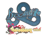 Artwork for Sticker | Boombl4 (Glitter) | Shanghai 2024