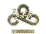 Artwork for Sticker | Boombl4 (Gold) | Copenhagen 2024