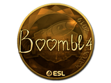 Artwork for Sticker | Boombl4 (Gold) | Katowice 2019