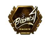Artwork for Sticker | Boombl4 (Gold) | London 2018