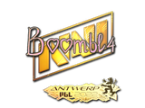 Artwork for Sticker | Boombl4 (Holo) | Antwerp 2022