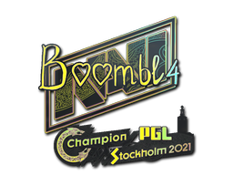 Sticker | Boombl4 | Stockholm 2021