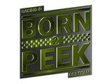 Artwork for Sticker | Born To Peek (Foil)