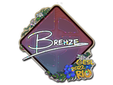 Artwork for Sticker | Brehze (Glitter) | Rio 2022