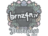 Artwork for Sticker | brnz4n | Budapest 2025