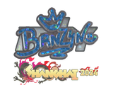 Artwork for Sticker | brnz4n (Glitter) | Shanghai 2024