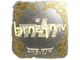 Artwork for Sticker | brnz4n (Gold) | Austin 2025