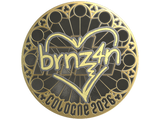 Artwork for Sticker | brnz4n (Gold) | Cologne 2026
