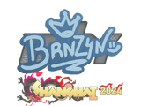 Artwork for Sticker | brnz4n | Shanghai 2024