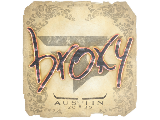 Sticker | broky | Austin 2025