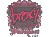 Artwork for Sticker | broky | Budapest 2025