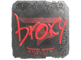 Artwork for Sticker | broky (Foil) | Austin 2025