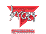 Artwork for Sticker | broky (Glitter) | Copenhagen 2024