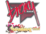 Artwork for Sticker | broky (Glitter) | Shanghai 2024