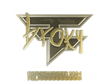 Artwork for Sticker | broky (Gold) | Copenhagen 2024