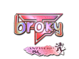 Sticker | broky | Antwerp 2022