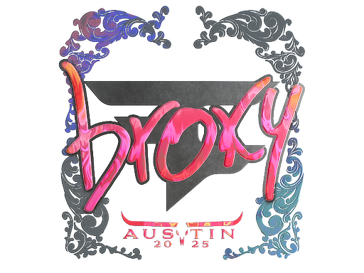 Sticker | broky | Austin 2025