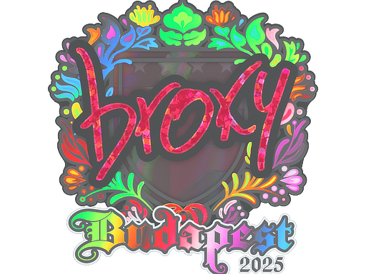 Sticker | broky (Holo) | Budapest 2025