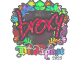 Artwork for Sticker | broky (Holo) | Budapest 2025