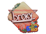 Artwork for Sticker | broky | Rio 2022